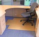 Bamboo Chair Mats - 5/16" Thick